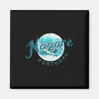 Nazare Portugal Vintage Surfing _3  Magnet