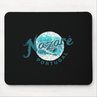 Nazare Portugal Vintage Surfing _3  Mouse Pad