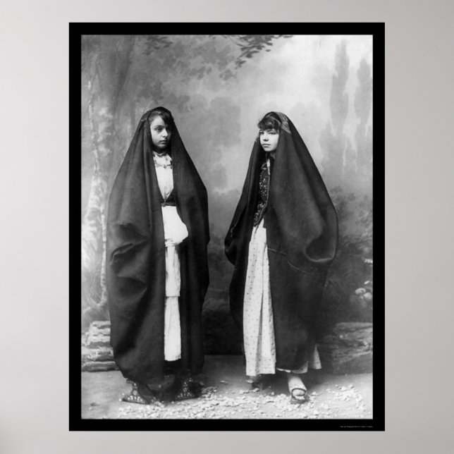 Nazareth Palestine Women 1920 Poster (Front)