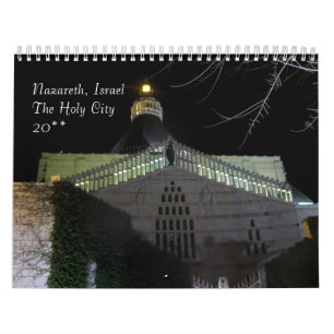 Nazareth Scenes Calendar
