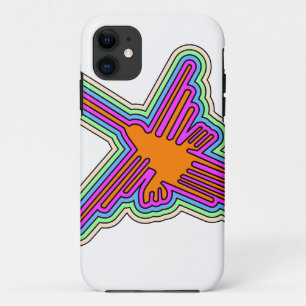 Nazca Hummingbird Peru Drawing iPhone 11 Case