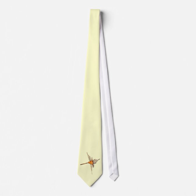 Nazca Hummingbird rust tie (Front)