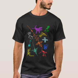 Nazca Lines Ancient Astronaut South America Peru T-Shirt