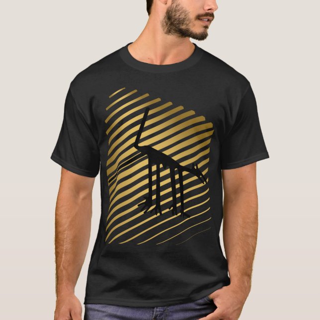 Nazca Lines Geoglyphs - Ancient Animals T-Shirt (Front)