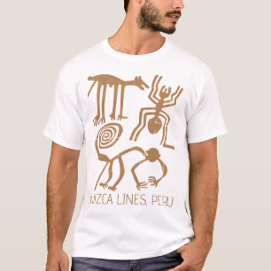 Nazca Lines, Peru AliensT-Shirt T-Shirt