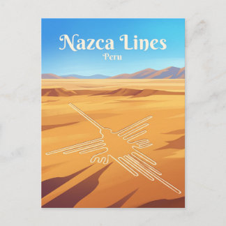Nazca Lines Peru Postcard