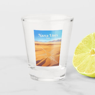 Nazca Lines Peru Shot Glass