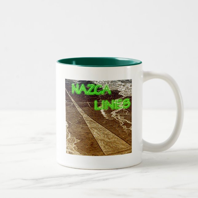 Nazca Lines Two-Tone Coffee Mug (Right)