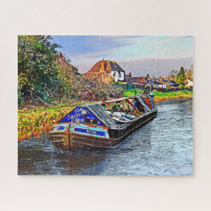 NB Alton 'The Coal Boat' Jigsaw Puzzle