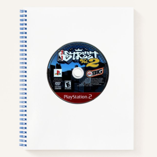 NBA Street Spiral Hardcover Notebook (Front)