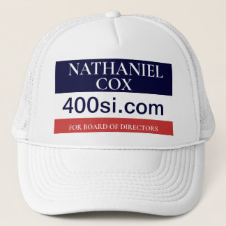 NBC BOD Campaign Button Trucker Hat