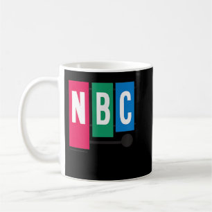 NBC Vintage 1954 Peacock Comfortable Coffee Mug