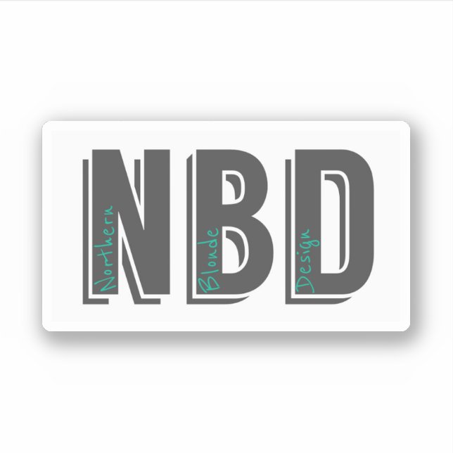 NBD Logo Sticker (Front)