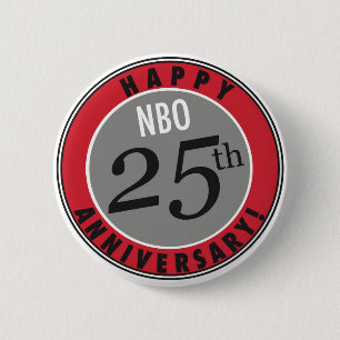 NBO 25th Anniversary Button