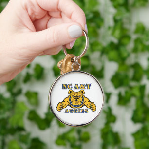 NC A&T Aggies   Aggie Bulldog Keychain