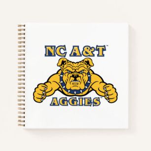 NC A&T Aggies Aggie Bulldog Notebook