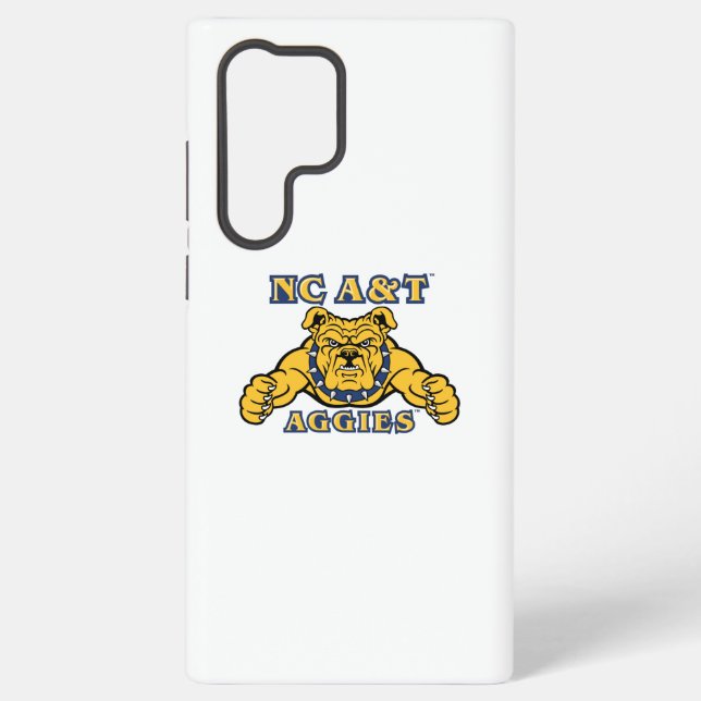 NC A&T Aggies | Aggie Bulldog Samsung Galaxy S22 Ultra Case (Back)