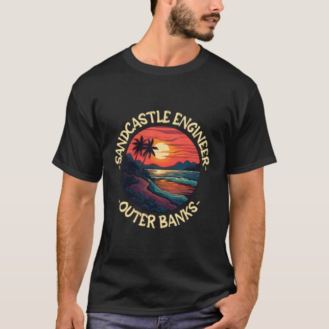 Nc Beach Beach Sayings T-Shirt (Front)