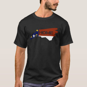 NC Home North Carolina Vintage State Pride I Love  T-Shirt