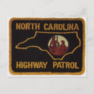 NC STATE TROOPER POSTCARD