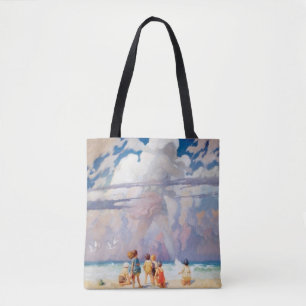 NC Wyeth The Giant Artwork Beach Coastal Tote Bag