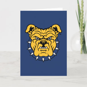 NCA&T State University   Bulldog Face Card