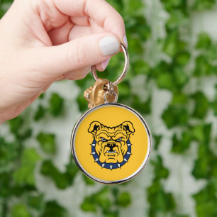 NCA&T State University   Bulldog Face Keychain