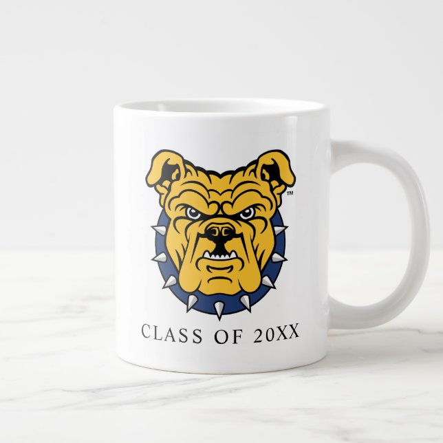 NCA&T State University | Bulldog Face Large Coffee Mug (Right)