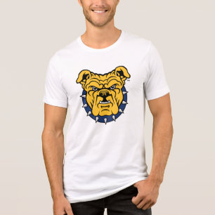 NCA&T State University   Bulldog Face Tri-Blend Shirt
