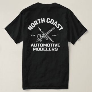NCAM - Black Cross Shirt - Front & Back Print