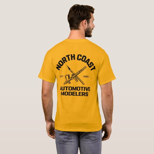 NCAM Cross Shirt - Back Print (Back Full)