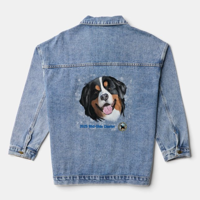 NCBMDC Mid-Ohio Cluster 2025 Denim Jacket (Back)