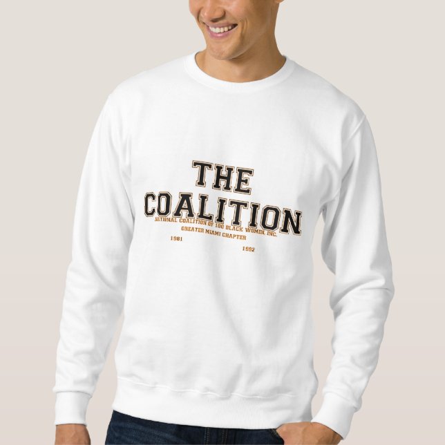 NCBW100 Miami Varsity Sweatshirt (Front)