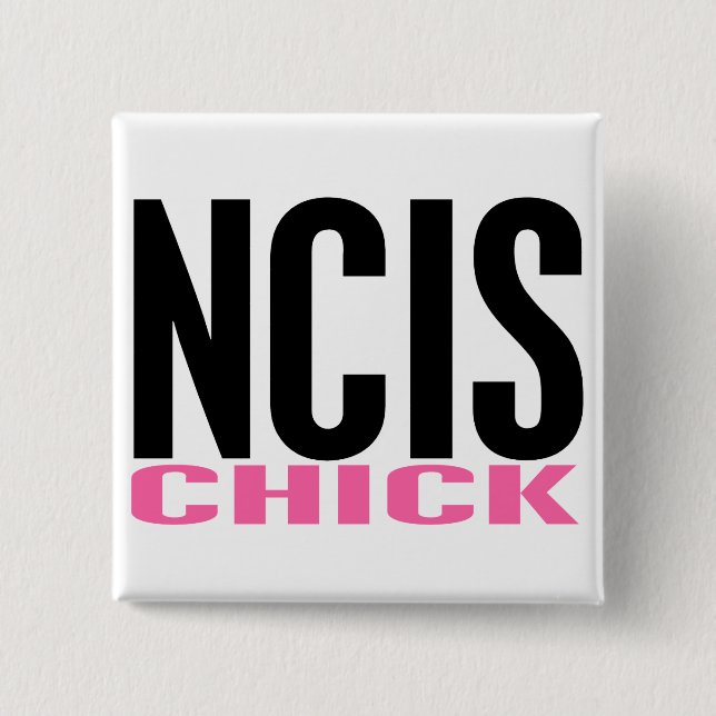 NCIS 2 INCH SQUARE BUTTON (Front)