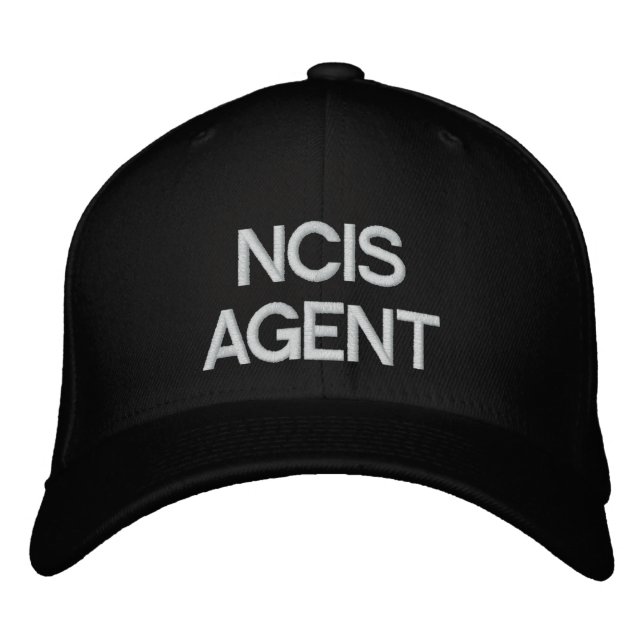 NCIS AGENT EMBROIDERED HAT (Front)