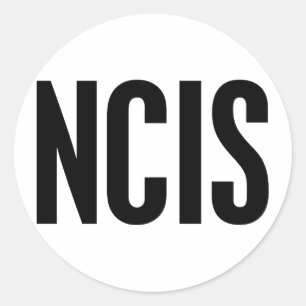 NCIS CLASSIC ROUND STICKER