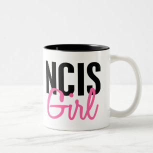 NCIS Girl 4 Two-Tone Coffee Mug