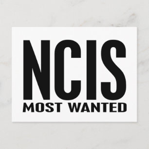 NCIS Most Wanted Postcard
