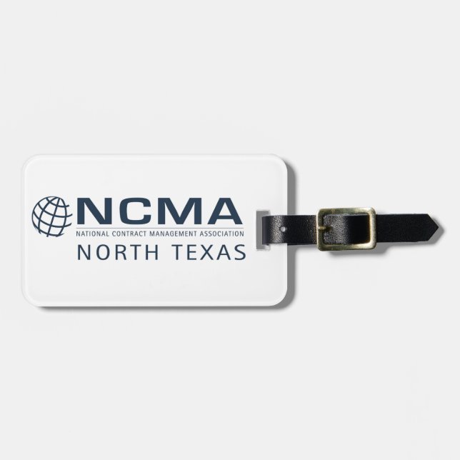 NCMA North Texas Luggage Tag (Front Horizontal)