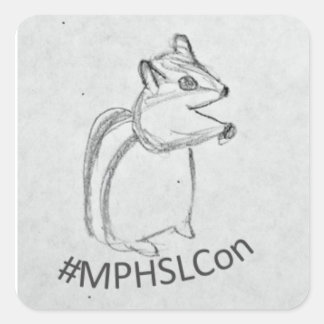 NCN/MLG's Chipmunk Square Sticker