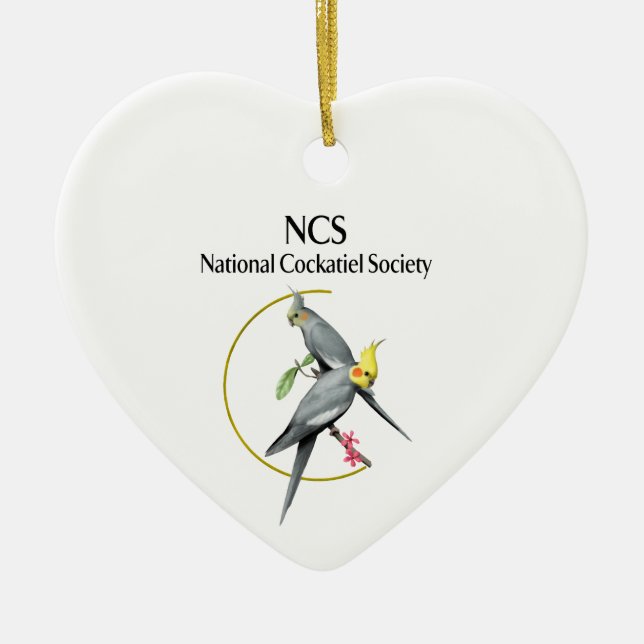 NCS Heart Ornament (Front)