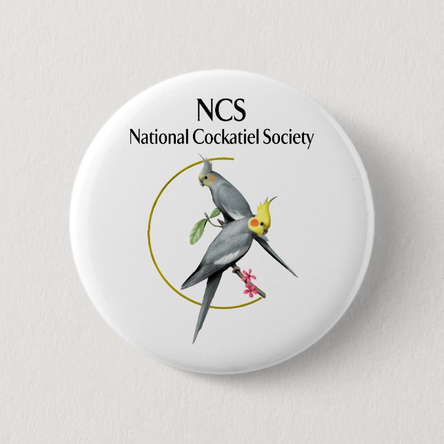 NCS Standard, 2¼ Inch Round Button (Front)