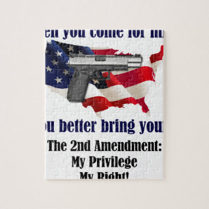 @nd Amendment Jigsaw Puzzle