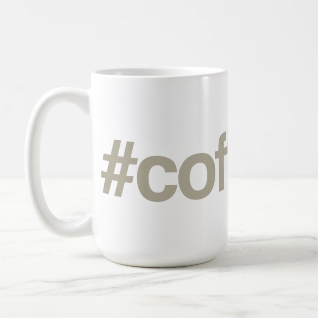 ND for ES - #coffeelife Coffee Mug (Left)