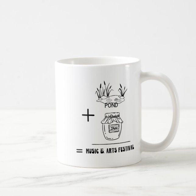Nd Jam Rad City Michigan Michigander Music Arts Fe Coffee Mug (Right)