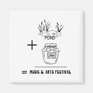 Nd Jam Rad City Michigan Michigander Music Arts Fe Magnet