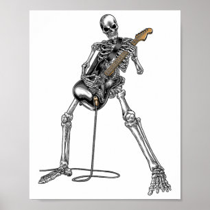 Nd Rock And Roll Guitar S For Men Nd Tee Poster