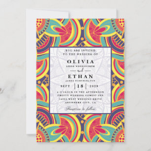 Ndebele invitations traditionnelles de mariage