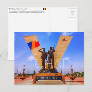 N'djamena, Tchad Carte Postale de Voyage