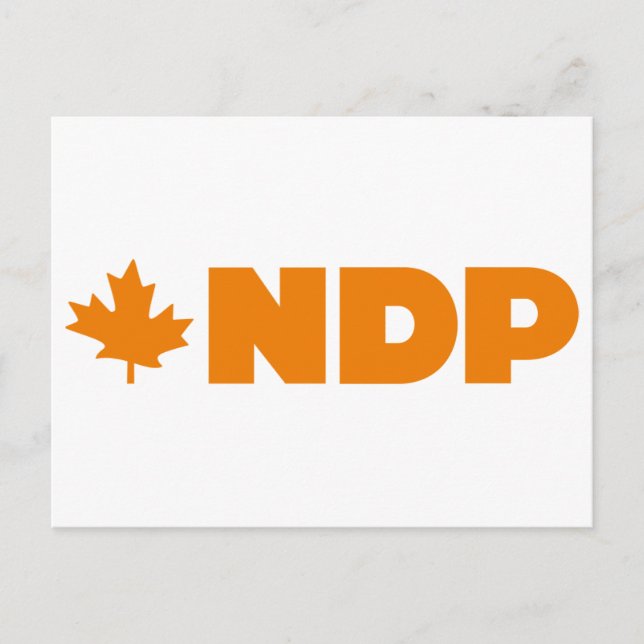 NDP Logo Postcard (Front)